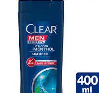 Shampoo Anticaspa Clear Men Ice Cool Menthol 400mL