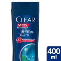 Shampoo Anticaspa Clear Men Ice Cool Menthol 400ml