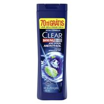 Shampoo Anticaspa Clear Men Ice Cool Menthol Limpeza Refrescante 400ml Shampoo Anticaspa Clear Men Ice Cool Menthol Limpeza Refrescante 400ml
