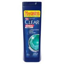 Shampoo anticaspa clear men limpeza diária 2 em 1 com 400ml Clear 400ml