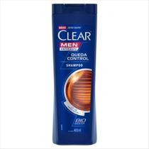 Shampoo Anticaspa Clear Men Queda Control 400 Ml