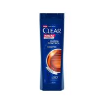 Shampoo Anticaspa Clear Men Queda Control 400ml