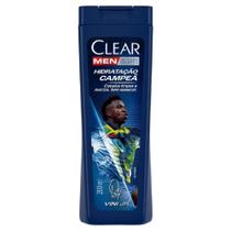 Shampoo Anticaspa Clear Men Vini Jr Hidratação Campeã 200ml