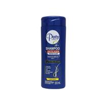 Shampoo Anticaspa Controle de Queda Poty Cosméticos 200 ml