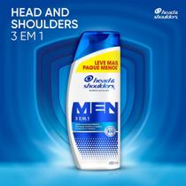 Shampoo Anticaspa Head e Shoulders 3 em 1 650 ml