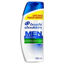 Shampoo Anticaspa Head e Shoulders Menta Ice 650ml Shampoo Anticaspa Head e Shoulders Menta Ice 650ml
