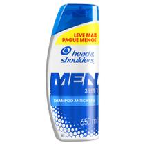 Shampoo Anticaspa Head & Shoulders Men 3 em 1 650ml