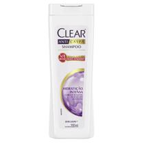 Shampoo Anticaspa Hidratação Intensa 200ml Clear