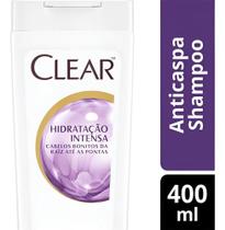 Shampoo Anticaspa Hidratação Intensa 400Ml Clear Women