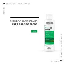 Shampoo Anticaspa Intensivo Dercos Cabelos Secos 125ml Vichy