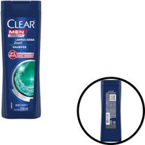 Shampoo Anticaspa Limpeza Diária 2 em 1 com 200ml Clear Men