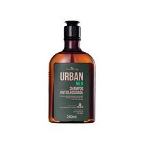 Shampoo Antioleosidade Urban Men Farmaervas 240ml Limpeza Profunda Hidrata e Fortalece