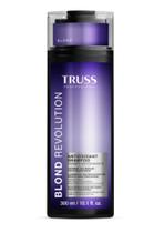 Shampoo Antioxidante Blond Revolution 300ml Truss mantém o loiro iluminado previne desbotamento e hidrata