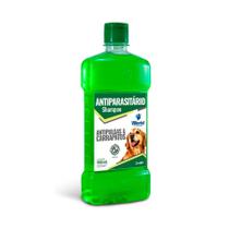 Shampoo Antiparasitário World Veterinária Dug's Antipulgas e Carrapatos para Cães 500ml