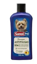 Shampoo Antipulgas 500ml Sanol Dog