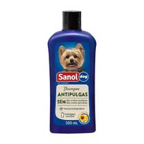 Shampoo Antipulgas 500ml - Sanol Dog