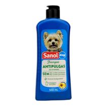 Shampoo antipulgas 500ml sanol dog