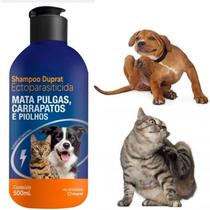 Shampoo Antipulgas Ectoparasiticida Duprat 500ml para Cachorros e Gatos Pulgas Carrapatos Piolhos Shampoo Antipulgas Ectoparasiticida Duprat 500ml para Cachorros e Gatos Pulgas Carrapatos Piolhos