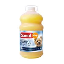 Shampoo Antipulgas Sanol Dog para Cães - 5 Litros