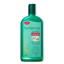 Shampoo Antiqueda 320ml Jaborandi e Vitaminas Farmaervas