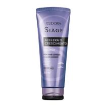 Shampoo Antiqueda Acelera o Crescimento dos Cabelos Fortalecimento Crescer 250ml Eudora Siàge Shampoo Antiqueda Acelera o Crescimento dos Cabelos Fortalecimento Crescer 250ml Eudora Siàge