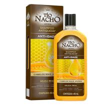 Shampoo antiqueda anti-idade Tio Nacho Nutrição e Brilho 415mL