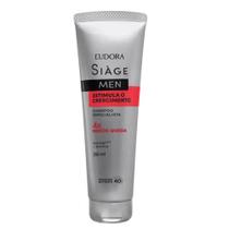 Shampoo Antiqueda Estimula o Crescimento Masculino 250ml Eudora Siàge Men Shampoo Antiqueda Estimula o Crescimento Masculino 250ml Eudora Siàge Men