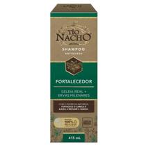 Shampoo Antiqueda Fortalecedor Geléia Real 415ml - Tio Nacho Shampoo Antiqueda Fortalecedor Geléia Real 415ml - Tio Nacho