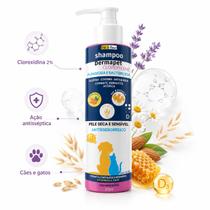 shampoo Antisséptico com Clorexidina para Cães e Gatos Petfleur 240ml shampoo Antisséptico com Clorexidina para Cães e Gatos Petfleur 240ml