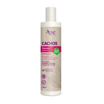 Shampoo Apse Cachos Nutritivo Vegano 300ml com D-Pantenol e Extrato de Aloe Vera para Cabelos Ondulados Cacheados Crespos e em Transição - Apse Cosméticos