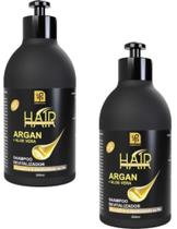 SHAMPOO ARGAN + ALOE VERA 300ml NATUFLORES 2un