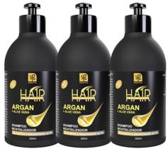 SHAMPOO ARGAN + ALOE VERA 300ml NATUFLORES 3un SHAMPOO ARGAN + ALOE VERA 300ml NATUFLORES 3un