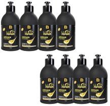 SHAMPOO ARGAN + ALOE VERA 300ml NATUFLORES 8un