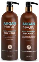 Shampoo Argan Magic Ultra Nutritivo com Óleo de Argan, 960 ml, pacote com 2 unidades