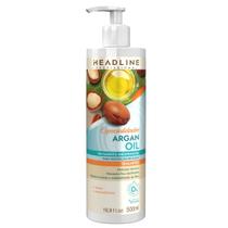 Shampoo Argan Oil Especialidades HeadLine Profissional Reposição Óleos Capilares Vegano 500ml