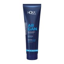 Shampoo argan reparação e hidratação anticaspa 300ml hoka