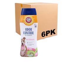 Shampoo Arm & Hammer Dog Control Odor Blossom Kiwi Blossom 591 ml, pacote com 6 Shampoo Arm & Hammer Dog Control Odor Blossom Kiwi Blossom 591 ml, pacote com 6