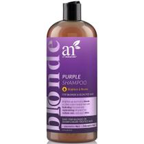 Shampoo Artnaturals Purple 473ml protege e equilibra os tons de cabelo Shampoo Artnaturals Purple 473ml protege e equilibra os tons de cabelo