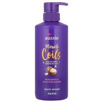 Shampoo Aussie Miracle Coils 475 ml Sin Sulfatos Pack de 2
