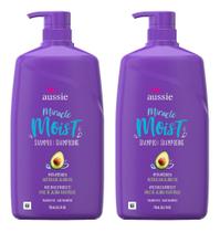 Shampoo Aussie Miracle Moist 778 Ml - 2 unidades