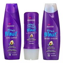 Shampoo Aussie Miracle Moist Revitalizante Abacate 360ML