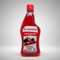 Shampoo Automotivo Monza 500ml pH Neutro Alto Rendimento