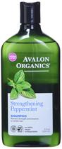 Shampoo Avalon Organics Fortalecedor de Hortelã 325 mL
