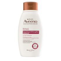 Shampoo Aveeno Blackberry Quinoa Protein 355ml tratado com cores