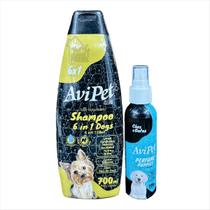 Shampoo Avipet Caes Filhote 6 em 1 + Perfume Filhote