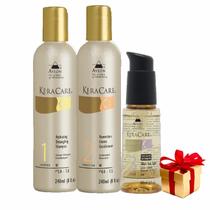 Shampoo Avlon Detangling e Humecto + Silken Light 300ml