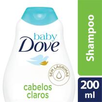 Shampoo Baby Dove Hidratação Enriquecida para Cabelos Claros 200ml