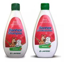 Shampoo Banhex Melancia + Condicionador Banhex Lavizoo