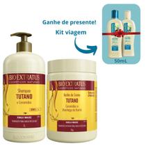 Shampoo Banho de Creme Bio Extratus Tutano 1L + sh cd jab 50