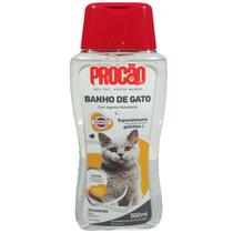 Shampoo Banho de Gato 500ml Para Gatos Procão